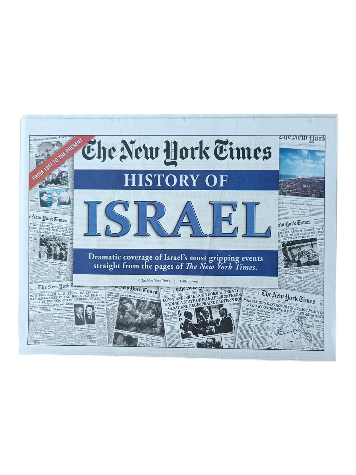 New York Times Reprint - The History of the State of Israel (16 Pages)