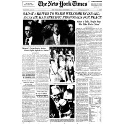 New York Times Reprint - The History of the State of Israel (16 Pages)