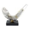 Small Silver Plated Shofar Miniature