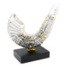 Small Silver Plated Shofar Miniature