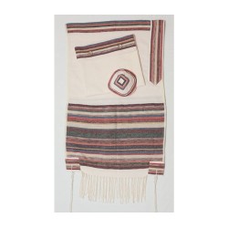 Weaving Creation Hand Woven Tallit Gan Ed... | Weaving Creation Tallit