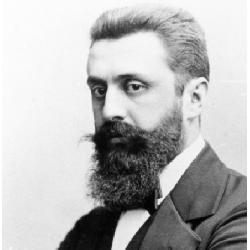 Educational Theodor Herzl 3D Wooden Puzzle Kit