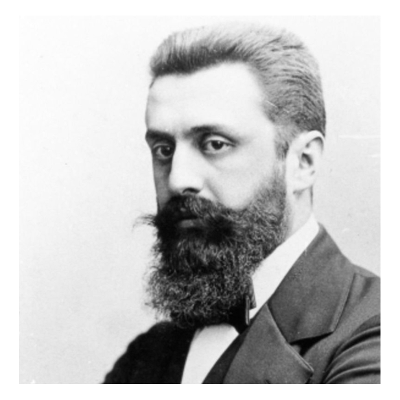 Educational Theodor Herzl 3D Wooden Puzzle Kit