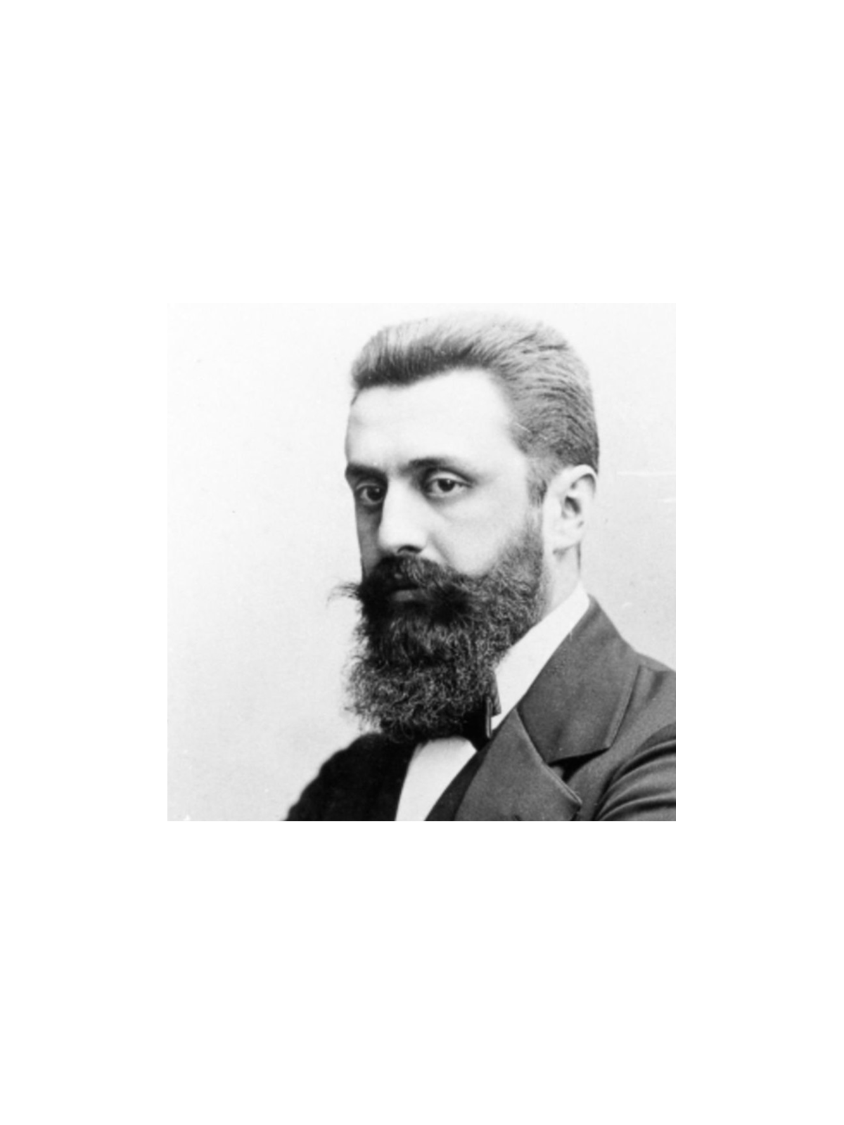 Educational Theodor Herzl 3D Wooden Puzzle Kit