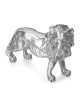 Standing Silver-Plated Lion of Judah