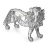 Standing Silver-Plated Lion of Judah