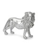 Standing Silver-Plated Lion of Judah