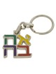Ahava (Love) Sculpture: Keychain Keyring (Choice of Colors)