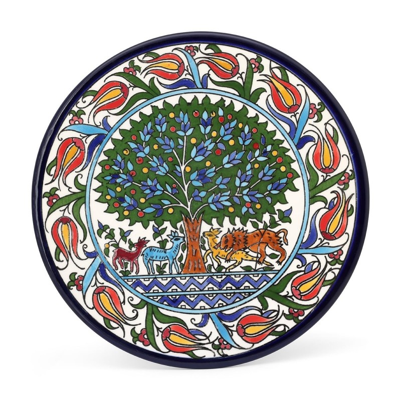 Armenian Ceramics Tree of Life Design Plate