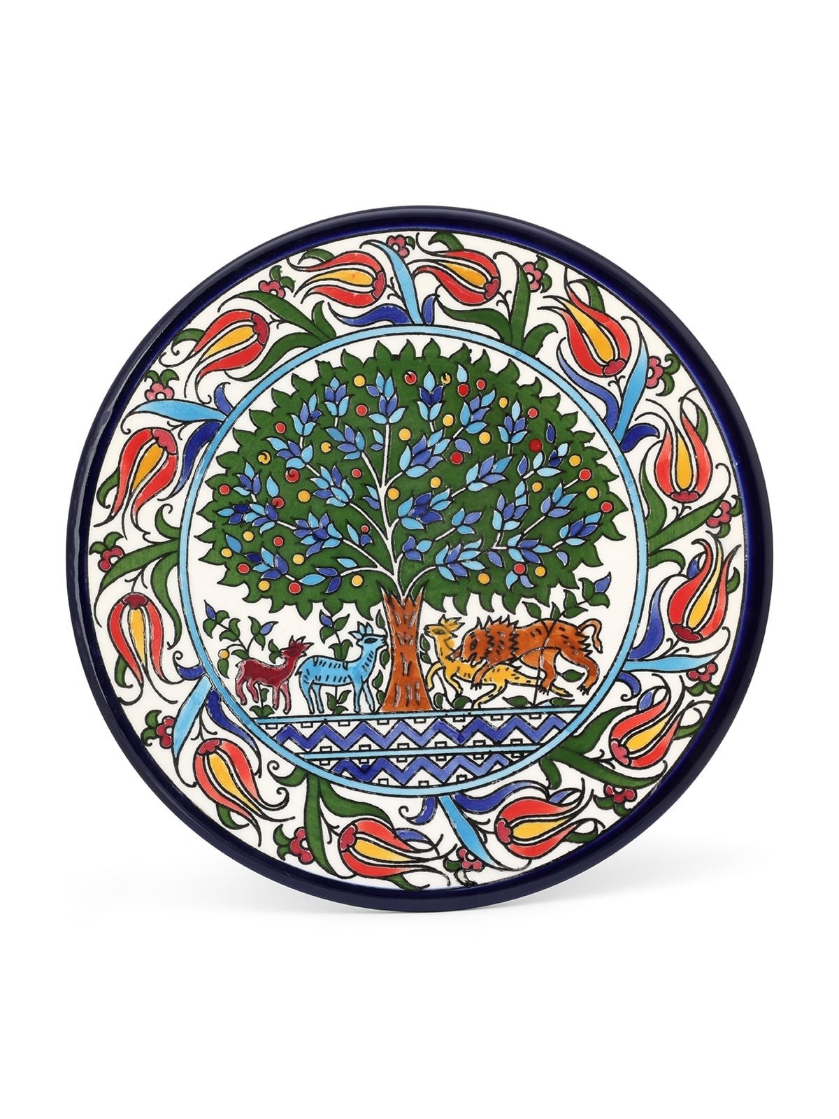 Armenian Ceramics Tree of Life Design Plate