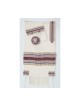 Weaving Creation Hand Woven Tallit Tifere... | Weaving Creation Tallit