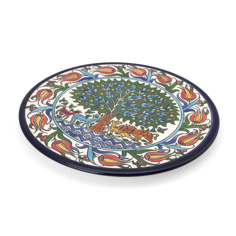 Armenian Ceramics Tree of Life Design Plate