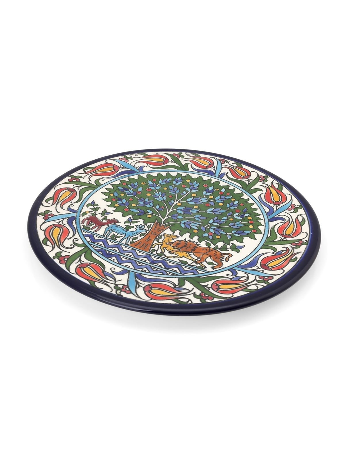Armenian Ceramics Tree of Life Design Plate
