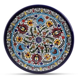 Flowers Plate. Armenian Ceramic (D)