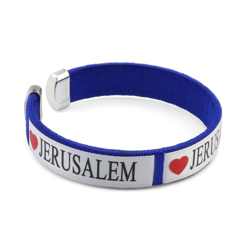 Love Jerusalem Bracelet - Blue