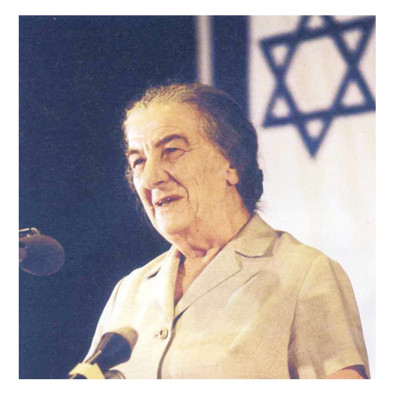 Educational Golda Meir 3D Wooden Puzzle Kit