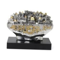 Silver Jerusalem Panorama Miniature