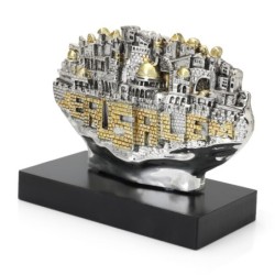 Silver Jerusalem Panorama Miniature
