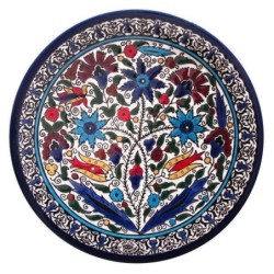 Flowers Plate. Armenian Ceramic (A)