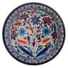 Flowers Plate. Armenian Ceramic (A)