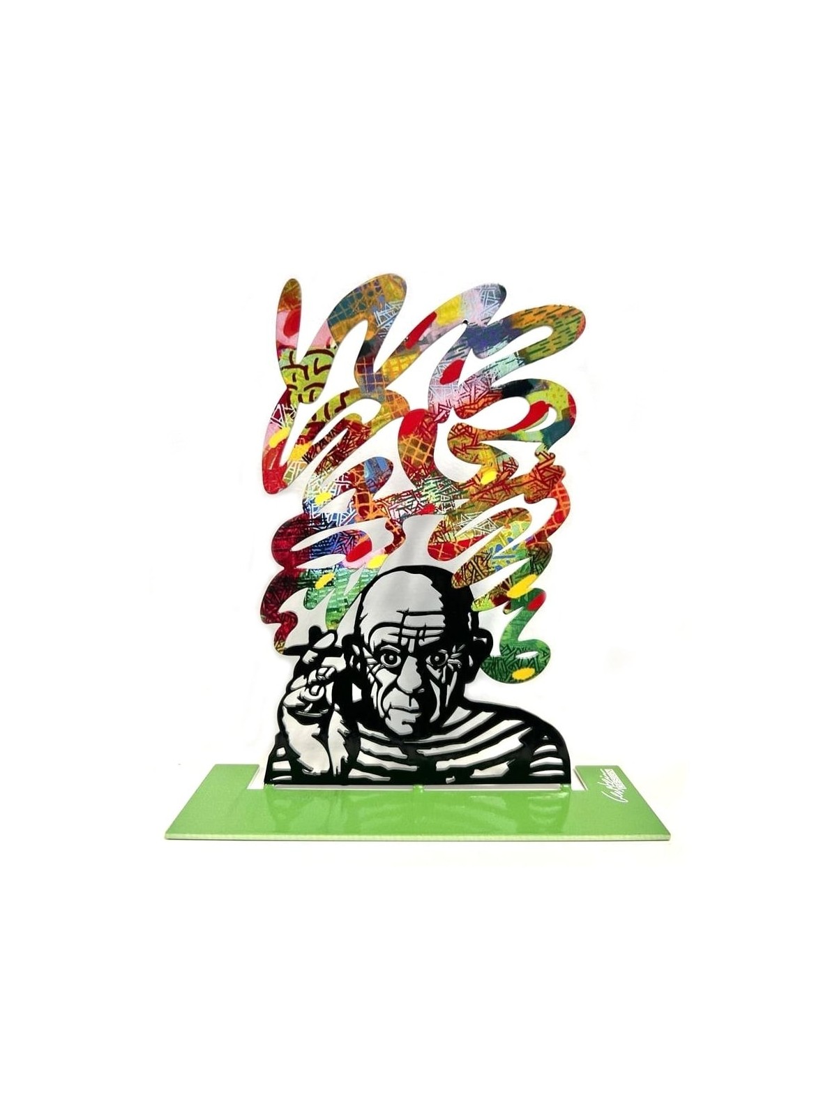 David Gerstein Picasso's Smoke Free-Standing Sculpture