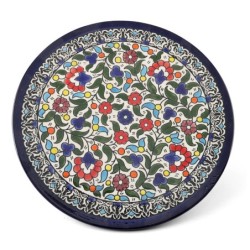 Flowers Plate. Armenian Ceramic (C)