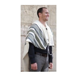 Weaving Creation Hand Woven Tallit Bina U... | Weaving Creation Tallit