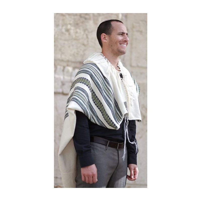 Weaving Creation Hand Woven Tallit Bina U... | Weaving Creation Tallit