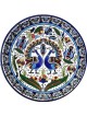 Armenian Ceramic Peacocks Plate