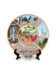 Jerusalem Landmarks Three-Dimensional Decorative Plate