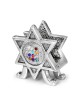 Silver-Plated Star of David Napkin Holder