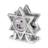 Silver-Plated Star of David Napkin Holder