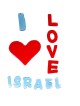 Jelly Sticker Kit - I Love Israel