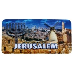 Decorative Colorful Magnet of Jerusalem