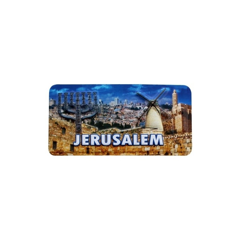 Decorative Colorful Magnet of Jerusalem