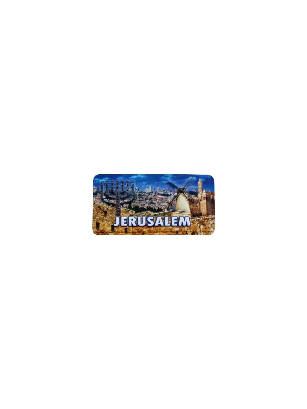 Decorative Colorful Magnet of Jerusalem