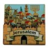 Colorful Decorative Jerusalem Magnet