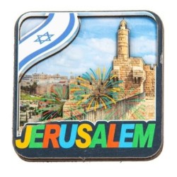Colorful Decorative Magnet of Jerusalem