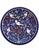 Birds Plate (blue). Armenian Ceramic