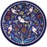 Birds Plate (blue). Armenian Ceramic