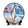 Israel Landmarks Three-Dimensional Decorative Plate