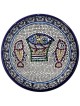 Mosaic Fish Plate. Armenian Ceramic