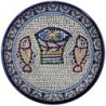 Mosaic Fish Plate. Armenian Ceramic