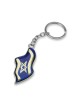 Israeli Flag Keychain With Tefillat HaDerech (Traveler's Prayer)