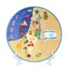 Colorful Collector's Plate - Fun Israel Map