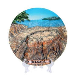 Colorful Collector's Plate - Masada