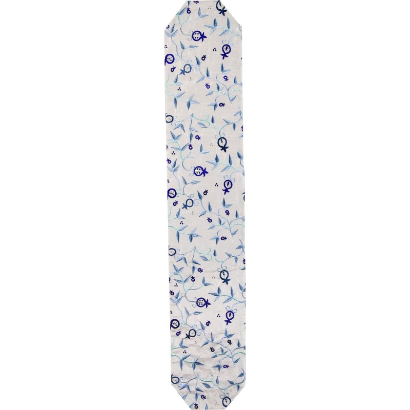 Yair Emanuel Embroidered Pomegranates Runner (Choice of Colors)