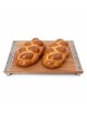 Yair Emanuel Wooden Challah Board with Pomegranates