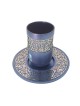 Yair Emanuel Shabbat Blessing Kiddush Cup with Saucer