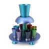 Yair Emanuel Anodized Aluminum Kiddush Fountain - Rainbow